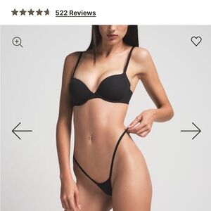 NWT SKIMS Micro Thong Panties